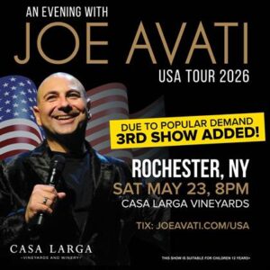 An Evening With Joe Avati - May 23, 2026