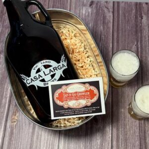 Casa Larga Growler with Fill Card
